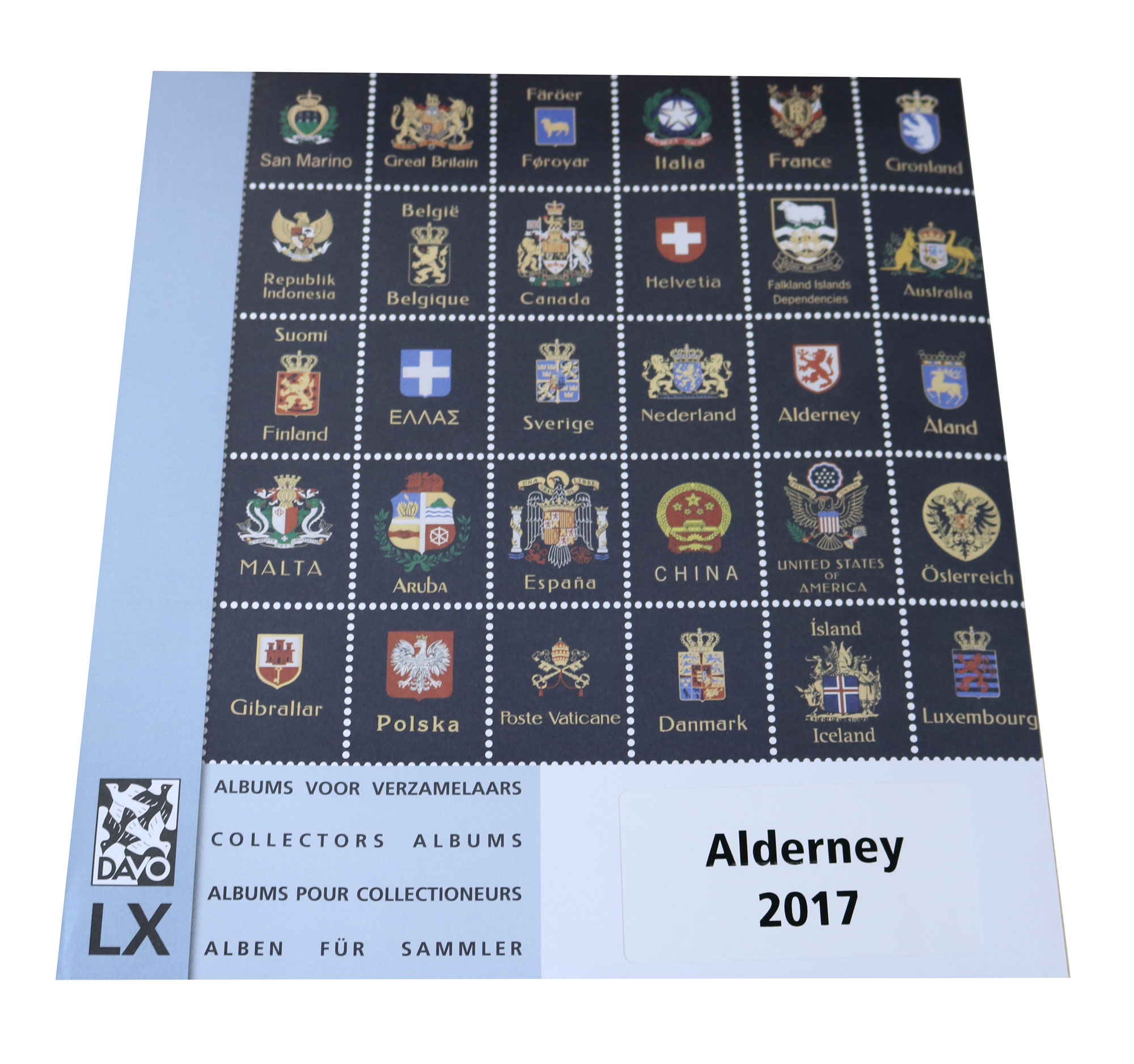 Alderney 2017 Luxury Hingeless Supplement